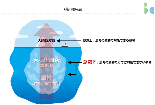 脳の3階層