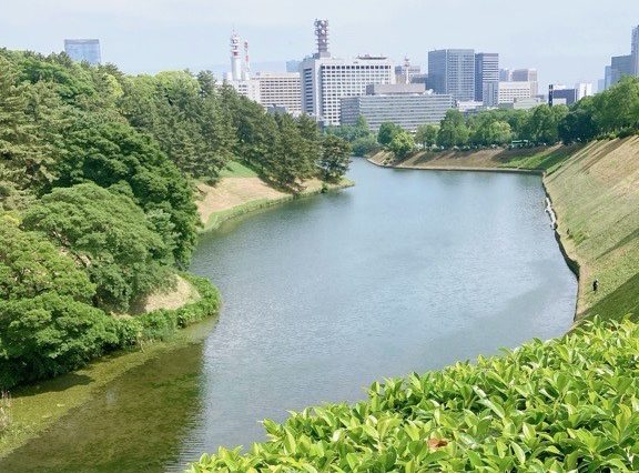 リワークの運動プログラムとして皇居を散歩して一周