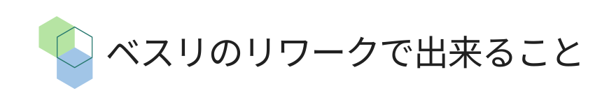 ベスリのリワークで出来ること