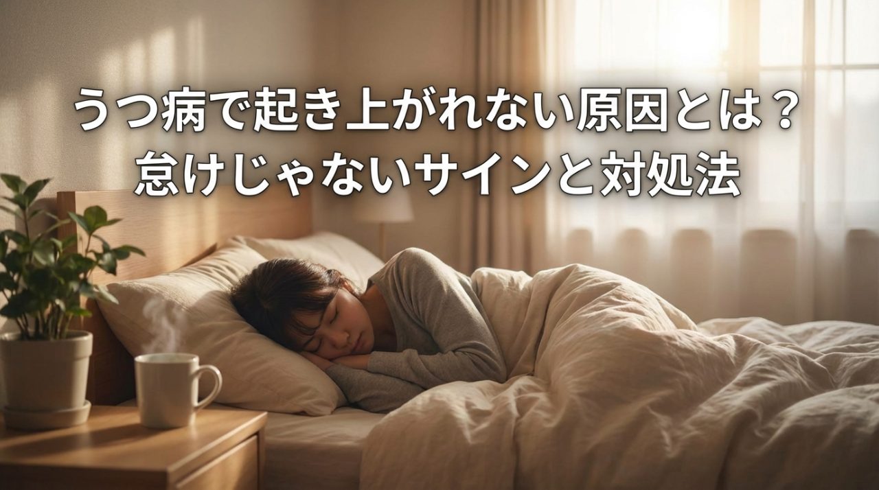 うつ病　起き上がれない